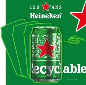 Heineken Ose l'Écologie pour Son 150e Anniversaire