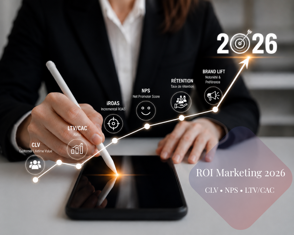 ROI Marketing 2026 : les nouveaux KPIs à présenter à votre direction (et ceux qu&rsquo;il faut enfin oublier)