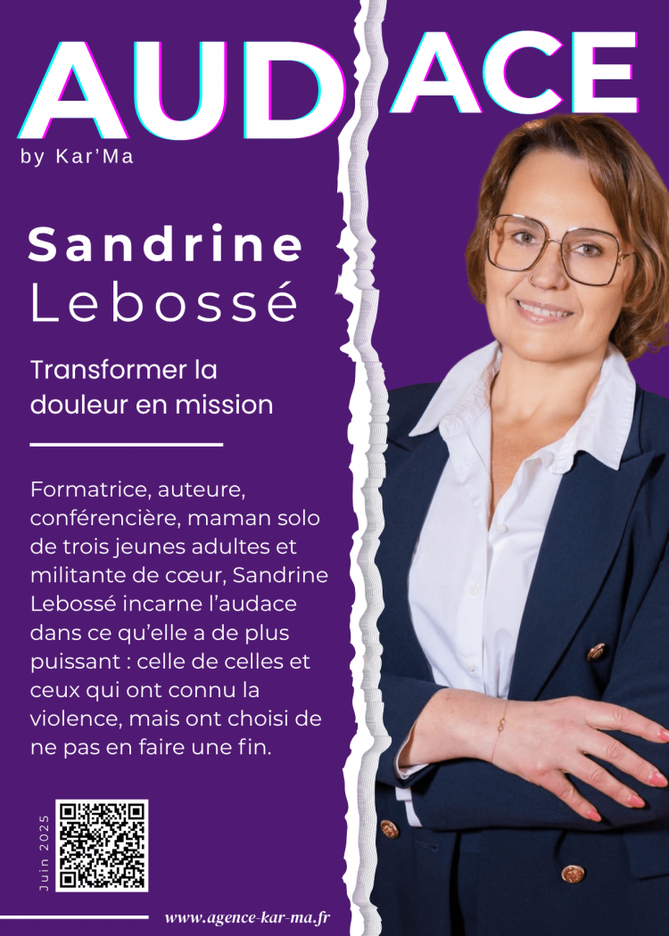 AUDACE MAGAZINE - JUIN 2025 - Sandrine Lebossé