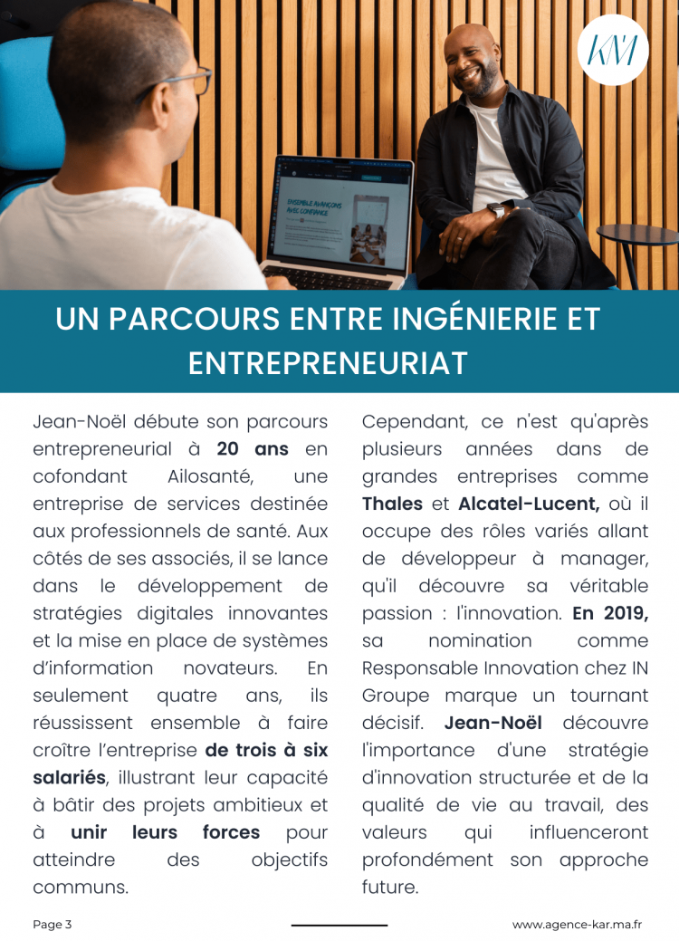 Magazine AUDACE - Jean-Noël Malborougt