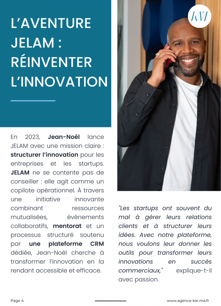 Magazine AUDACE - Jean-Noël Malborougt