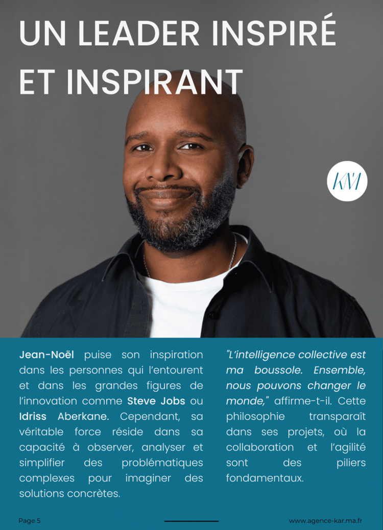 Magazine AUDACE - Jean-Noël Malborougt