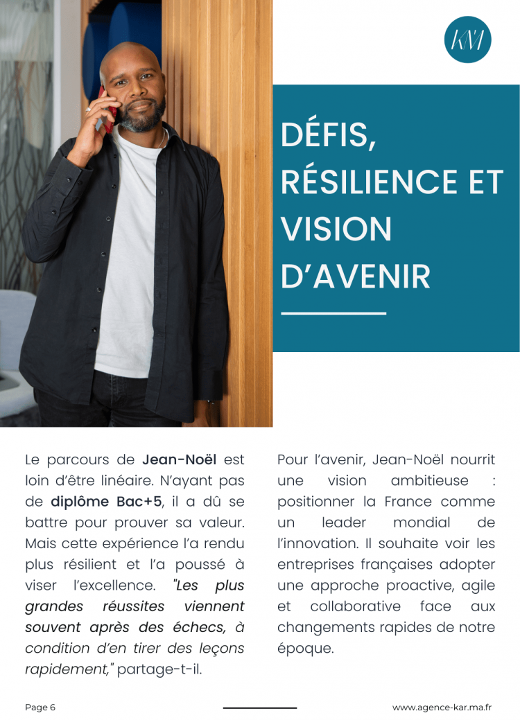 Magazine AUDACE - Jean-Noël Malborougt