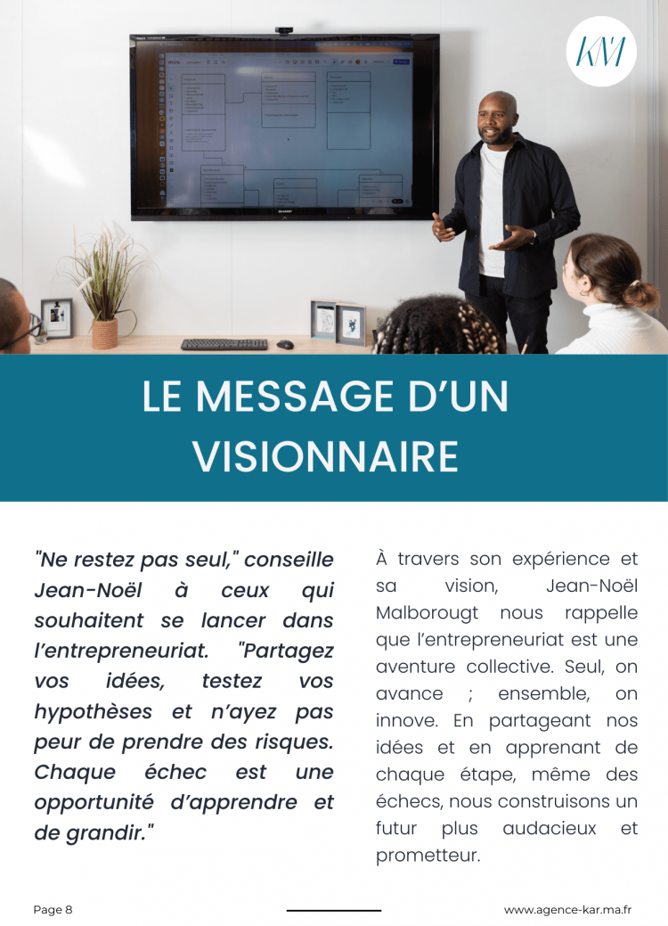 Magazine AUDACE - Jean-Noël Malborougt