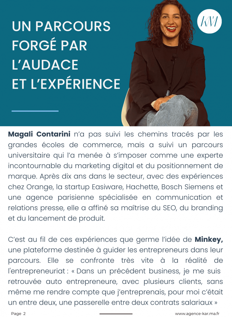 AUDACE MAGAZINE - FEVRIER 2025 - Magali Contarini