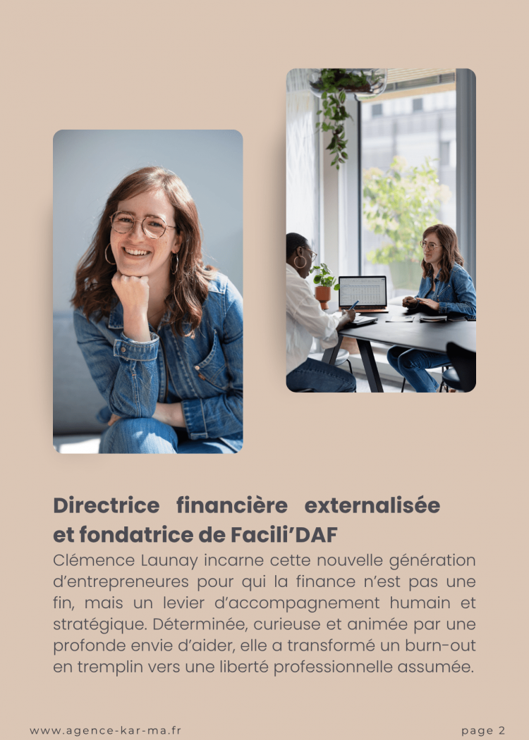 AUDACE magazine - Octobre 2025 - Clémence Launay