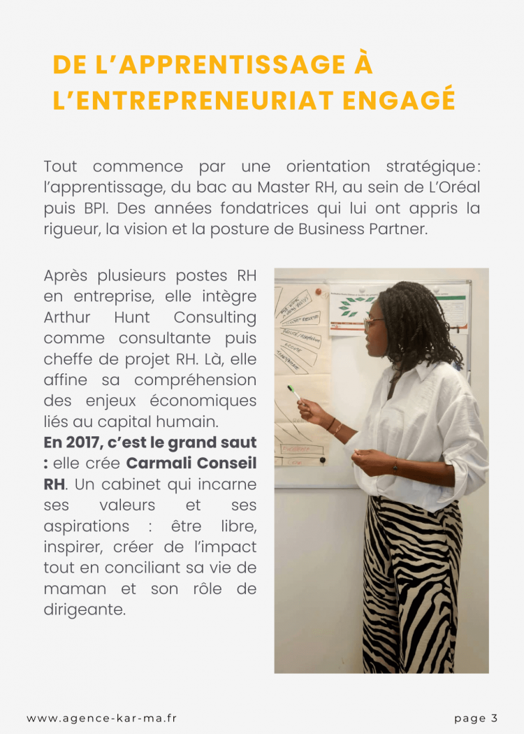 AUDACE magazine - Septembre 2025 - Christine Vigne-Bimai