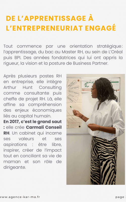 AUDACE magazine - Septembre 2025 - Christine Vigne-Bimai
