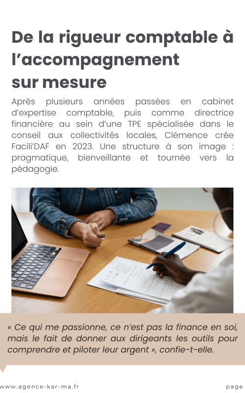 AUDACE magazine - Octobre 2025 - Clémence Launay