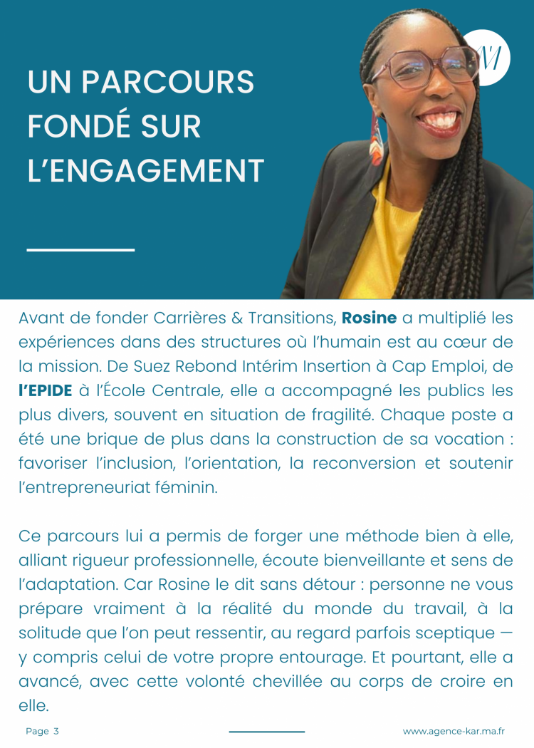 AUDACE MAGAZINE - AVRIL 2025 - Rosine Bassene