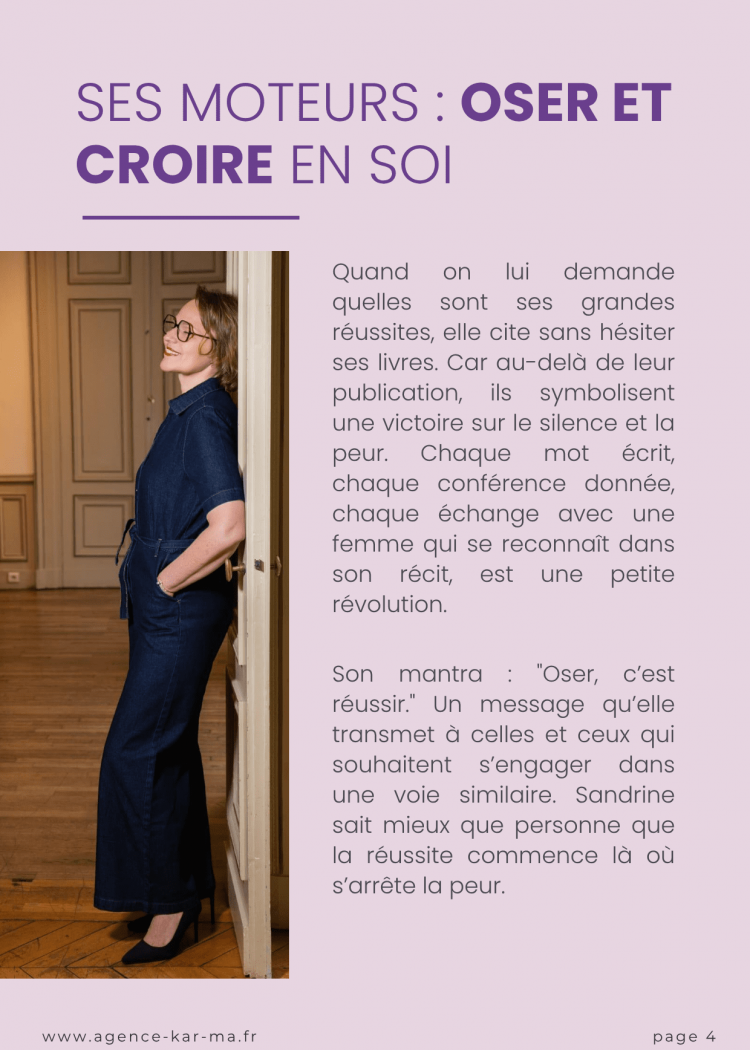 AUDACE MAGAZINE - JUIN 2025 - Sandrine Lebossé