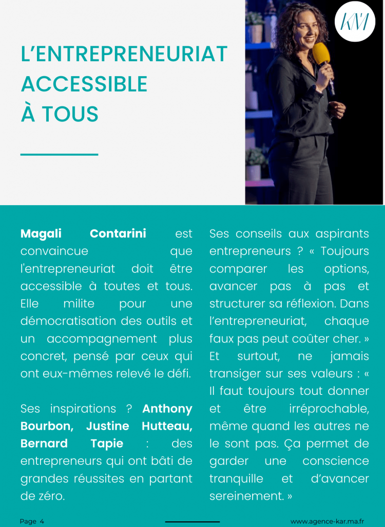 AUDACE MAGAZINE - FEVRIER 2025 - Magali Contarini