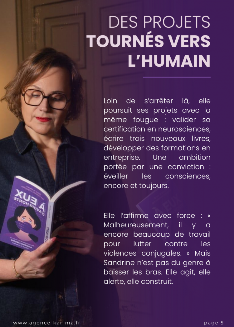 AUDACE MAGAZINE - JUIN 2025 - Sandrine Lebossé