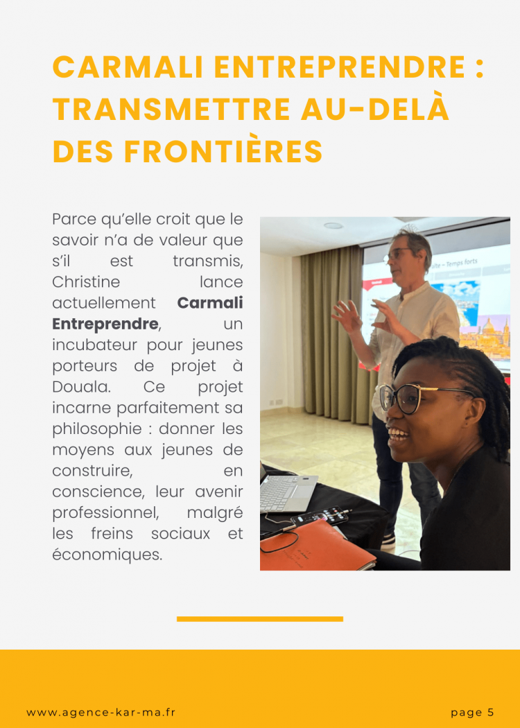 AUDACE magazine - Septembre 2025 - Christine Vigne-Bimai