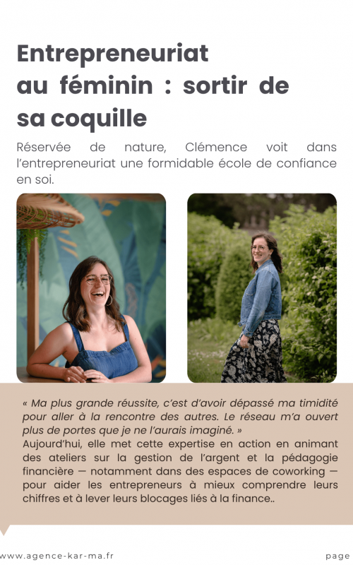 AUDACE magazine - Octobre 2025 - Clémence Launay