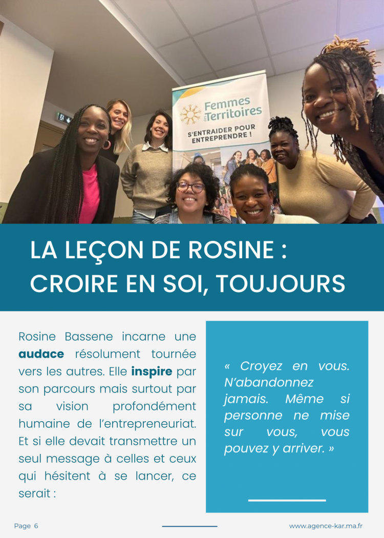 AUDACE MAGAZINE - AVRIL 2025 - Rosine Bassene