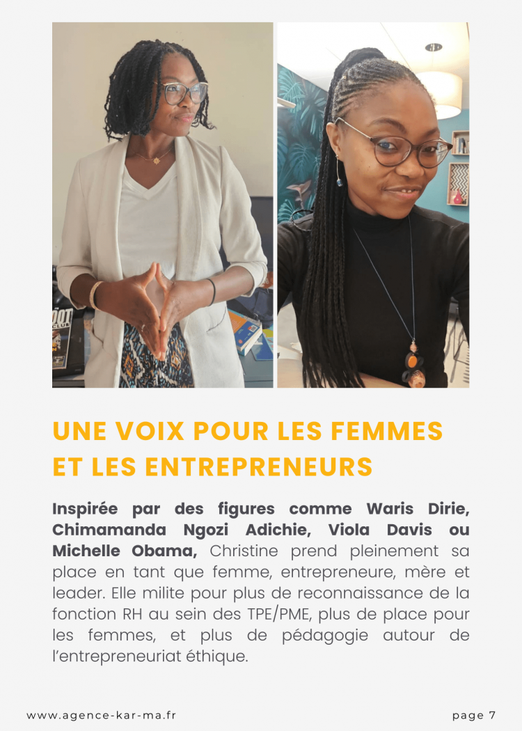 AUDACE magazine - Septembre 2025 - Christine Vigne-Bimai