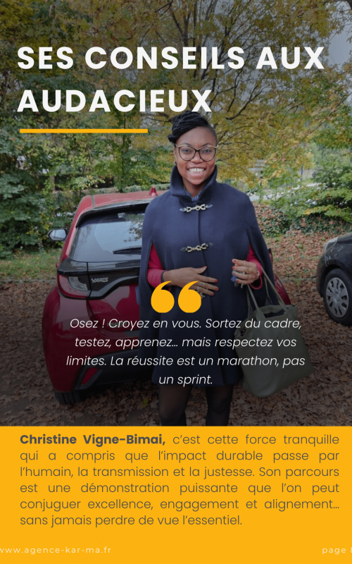 AUDACE magazine - Septembre 2025 - Christine Vigne-Bimai